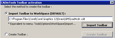 cadintools activation