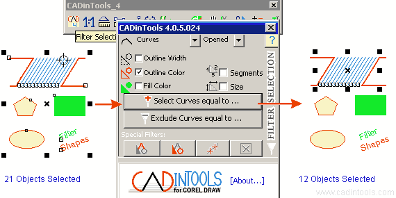 Selection Filter Tool